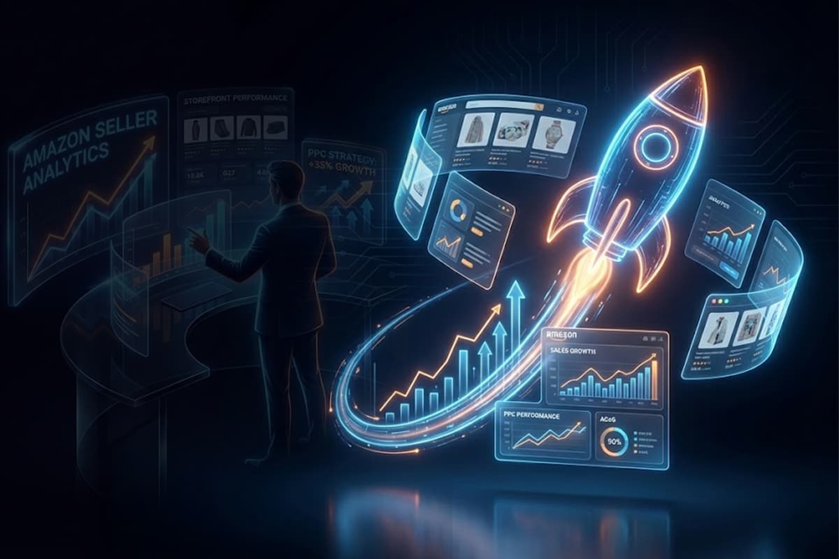 Amazon advertising PPC management dashboard