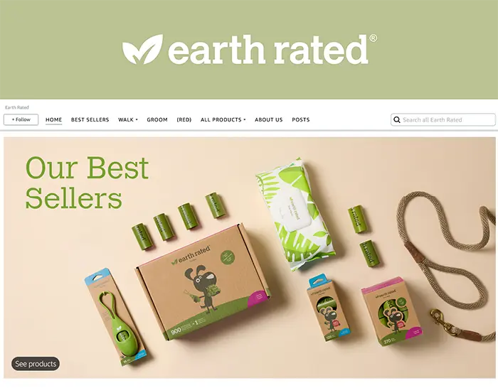 Sports gear storefront design